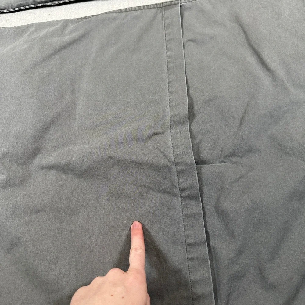RH TEEN‎ Gray Cotton Pillow Shams Set of 2 Standard Size Restoration Hardware